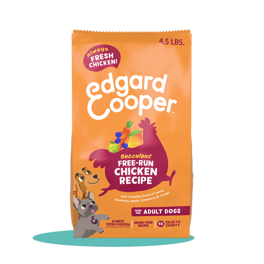 A bag of Free-run Chicken Dry Food