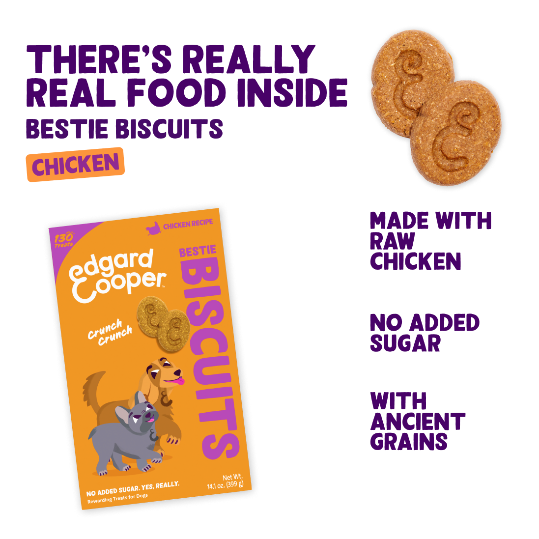 Chicken Biscuit Dog Treats