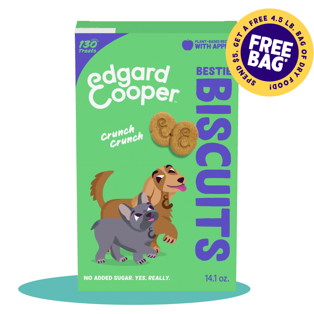 Apple Biscuit Dog Treats