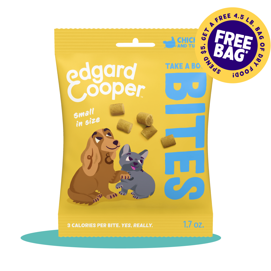 Chicken & Turkey Small Bites Dog Treats