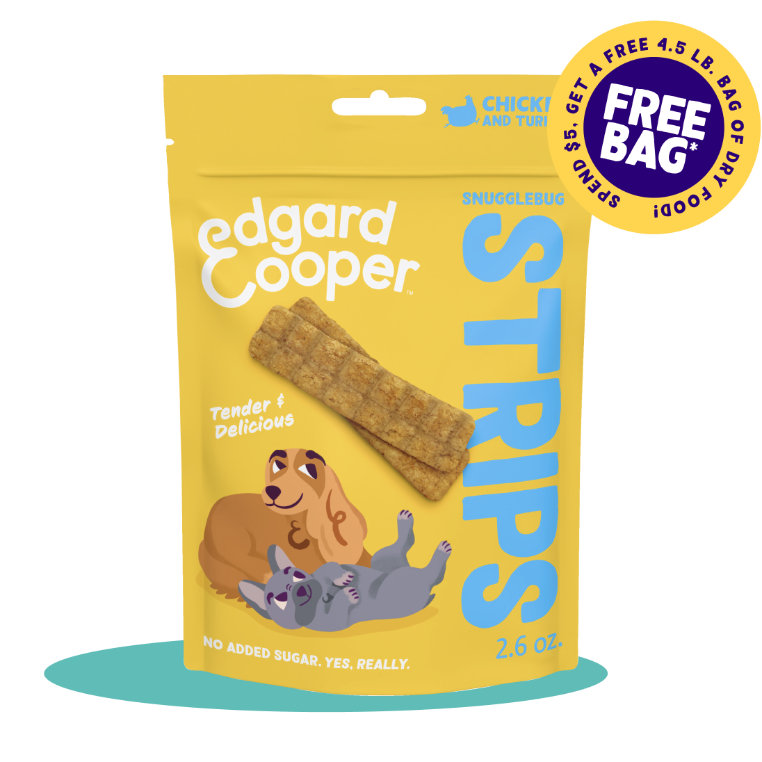 Chicken & Turkey Strips Dog Treats