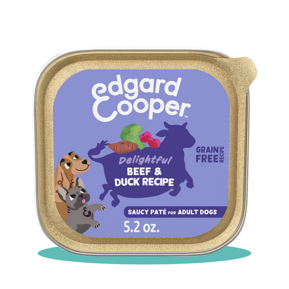 Duck Withe Edgar Beef & Duck Adult Dog Wet Food | Edgard & Cooper